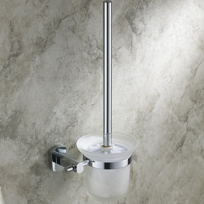Solid Brass Bathroom Accessories Toilet Brush Holder TCB7304 - Click Image to Close