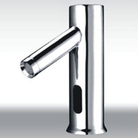 Contemporary Cold Water Automatic Touchless Sensor Sink Faucet - T0110 - Click Image to Close
