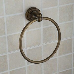 Antique Brass Wall-mounted Towel Ring TAB2007