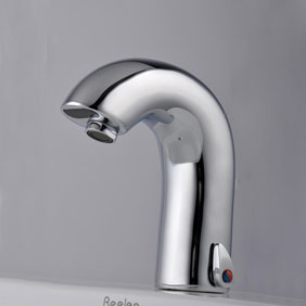 Contemporary Bathroom Sink Faucet with Hot and Cold Automatic Sensor - T0119A
