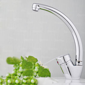 High Quality New Design and Fashionable Swan Kitchen Faucet T18001 - Click Image to Close