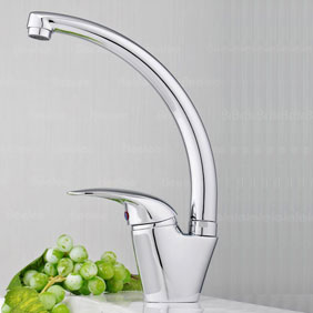 High Quality New Design and Fashionable Swan Kitchen Faucet T18004 - Click Image to Close