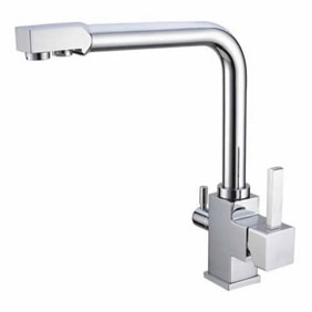 Hot And Cold Water And RO filter Brass Kitchen Sink Faucet T3303