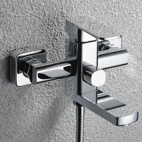 Chrome Finish Solid Brass Tub Faucet without Hand Shower T0516W - Click Image to Close