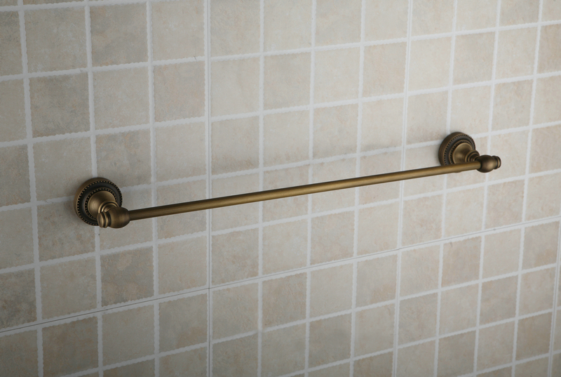 Anqitue Brass One Bar Towel Bar TAB6501 - Click Image to Close