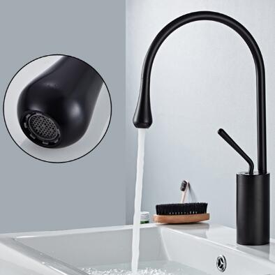 Antique Basin Faucet Black Brass Bathroom Mixer Sink Faucet FB0411