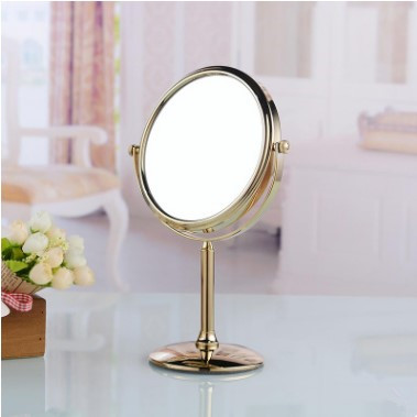 Antique Golden Printed Desktop Make Up Hotels&Home Bathroom Mirrors MB067