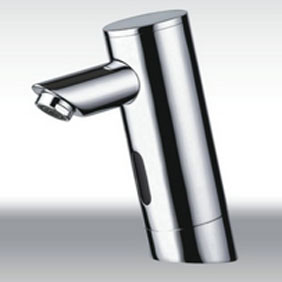 Contemporary Sensor Faucet Automatic Touchless Bathroom Sink Faucet - T0106 - Click Image to Close