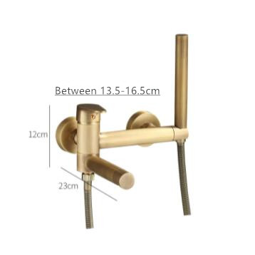 Antique Brass Two Holes Bathtub Faucet Mixer Bathroom Bath Faucet Set TA0399F - Click Image to Close