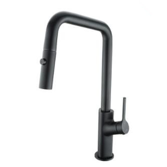 Antique Black Brass 360° Rotatable Single Handle Pull Out Kitchen Sink faucet TB4098 - Click Image to Close