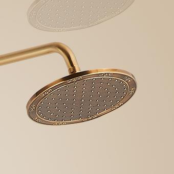 Luxurious Antique Brass Pressurize 360° Rotatable Shower Head Bathroom Shower Set TF1260S - Click Image to Close