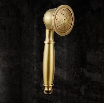 Luxurious Antique Brass Pressurize 360° Rotatable Shower Head Bathroom Shower Set TF1260S