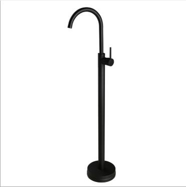 Antique Black Brass Free Standing Bathroom Tub Faucet Bathtub Faucet TFB993 - Click Image to Close