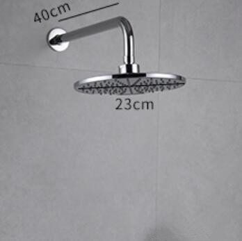 Sliver Chrome Finished Brass Bathroom Concealed Installation Rainfall Shower Set TSC530 - Click Image to Close