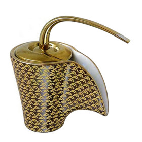 Elegant Waterfall Bathroom Sink Faucet with Ceramic Spout T0539-D