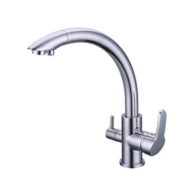Hot & Cold Water & RO filter Kitchen Mixer Faucet T3305 - Click Image to Close